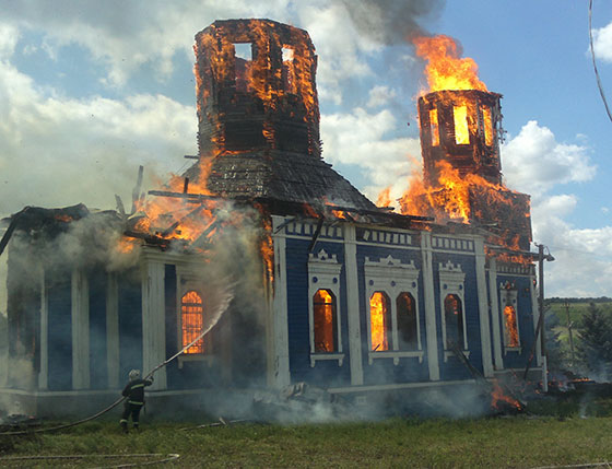 Пожежа у храмі
