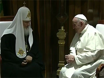 Встреча Папы и Патриарха
