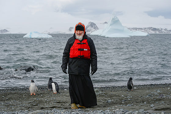 Патріарх Кирил в Антарктиді