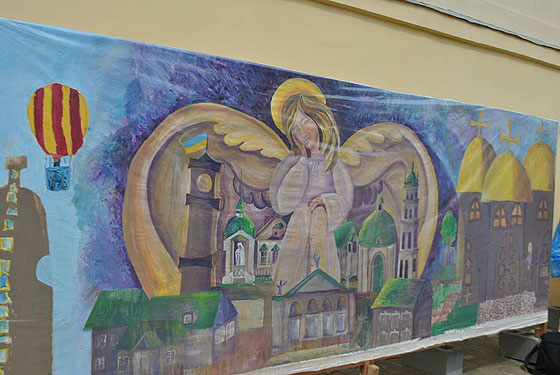 Розпис стін комплексу Святоюрського собору у Львові