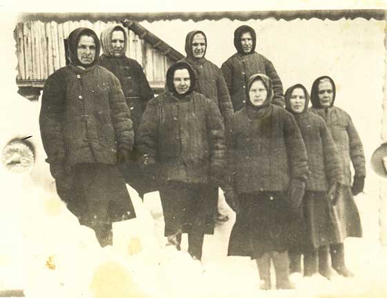 Сестри служебниці на Сибірі, 1951 р.