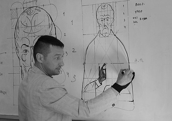 Семінар з іконографічного рисунку Святослава Владики