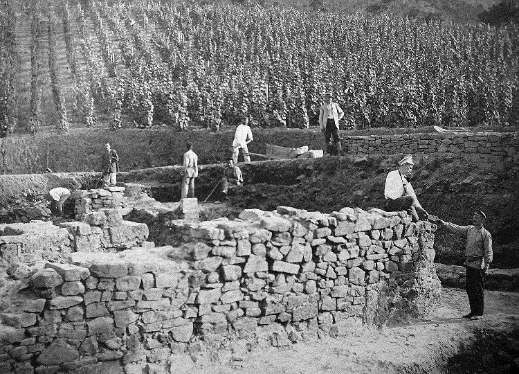 Розкопки Партенітської базиліки, 1907 р.