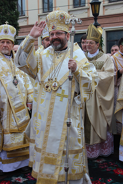 Буковинці вітають Патріарха Святослава