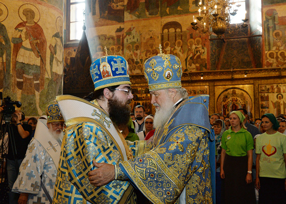 Визит архиепископа Ростислава в Москву