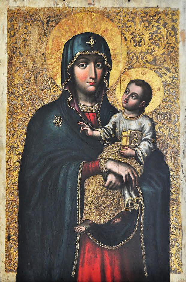 "Богородиця Римська". 1722 р. Вощатинський іконостас.