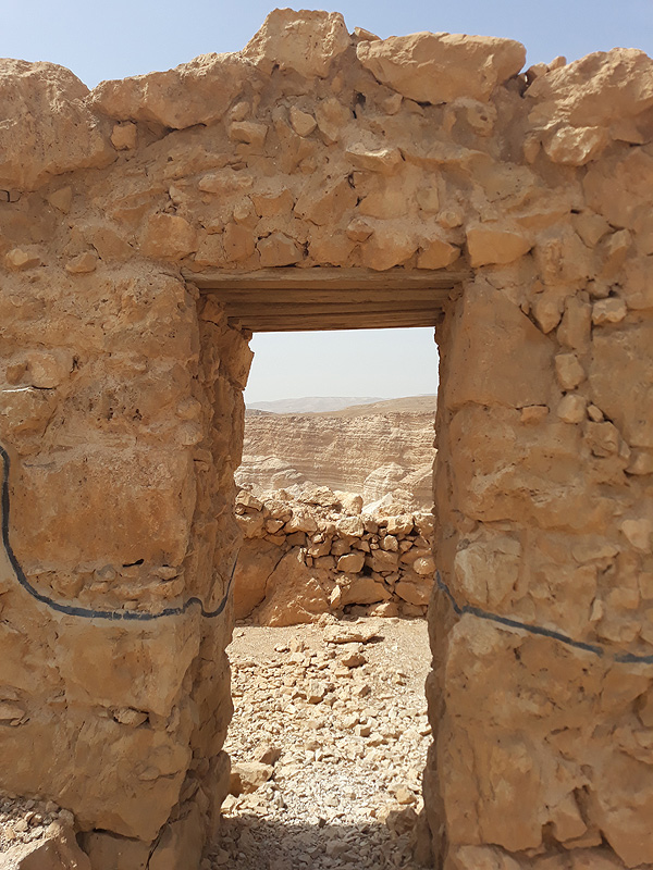 Йорданська пустеля - погляд з Масади