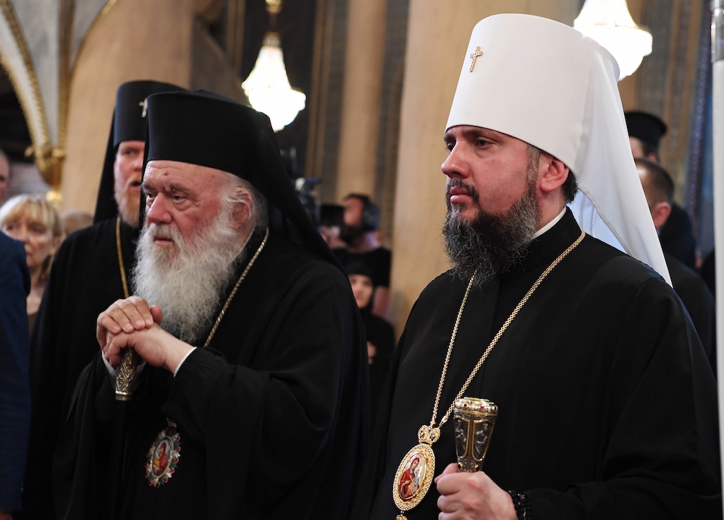 Архиєпископ Єронім і Митрополит Епіфаній. Зустріч на Фанарі в червні 2019