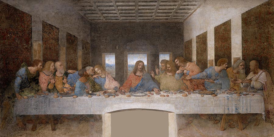 фреску Тайної вечері Леонардо до Вінчі для монастиря домініканців Санта Марія делле Ґраціє в Мілані