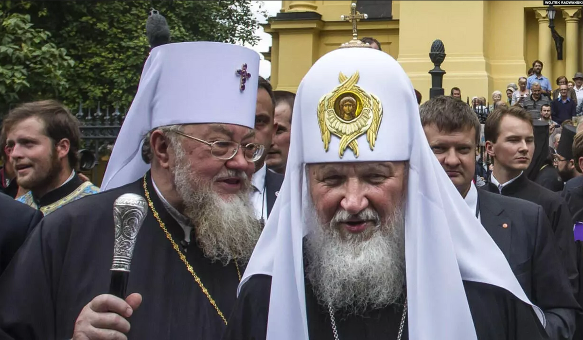  Митрополит Варшавський і всієї Польщі Савва і патріарх РПЦ Кирил  - фото 1