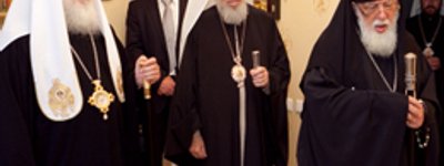 Georgian, Russian Patriarchs Met in Kyiv