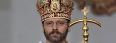 Патриарху Святославу в Кировограде подарили икону и картину