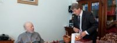 Митрополит Владимир встретился с экс-президентом Украины Виктором Ющенко
