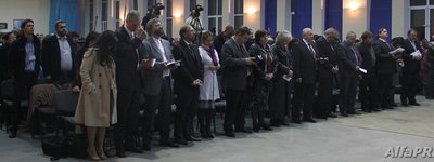 В Киеве представители разных церквей молились за Израиль