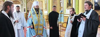 Митрополит УПЦ КП помолився за здоров’я митрополита УПЦ (МП)