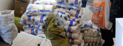 УПЦ (МП) передала п’ять тонн гуманітарної допомоги для вимушених переселенців у Северодонецьку