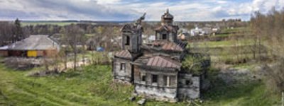 In Vinnytsya region a farmer renovates an old Cossack church