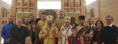 Head of the Ukrainian Catholics visited the Belarusian Mission in London