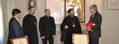 Патріарх УГКЦ зустрівся з главою Делегації Міжнародного Червоного хреста в Україні