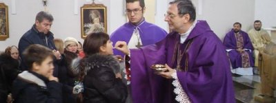 Apostolic Nuncio to Ukraine visited the faithful in Donetsk