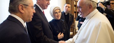 Папа Франциск встретился с президентом Турции