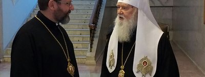 Patriarch Filaret: We wish for good relations between the Ukrainian Orthodox Church and the UGCC