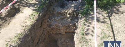 Remnants of fortification wall studied at Kyiv-Pechersk Reserve