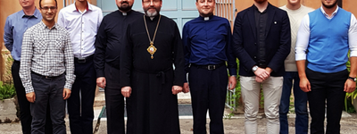 Глава УГКЦ у Римі зустрівся з українськими студентами Папської грецької колегії