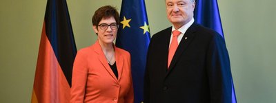 Президент Украины провел встречу с Председателем Христианско-демократического союза Германии