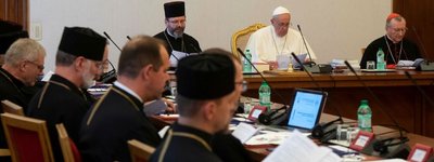 Зустріч папи Римського з проводом УГКЦ: «Несіть надію і єднайтеся»