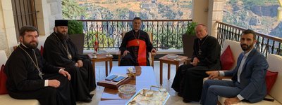 OCU delegation visits Lebanon at invitation of Maronite Catholic Patriarch