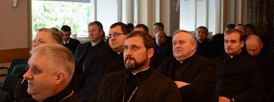 Chaplains of the Knights of Columbus get together for the first time at the All-Ukrainian Congress
