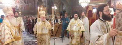 Єрарх Елладської Церкви співслужив з єпископом ПЦУ