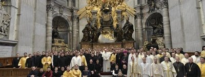 Pope greets pilgrims from the Ukrainian Eparchy of Mukachevo