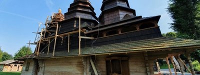 Ukrainian Diasporas in Canada and Italy help restore an old church in Lviv