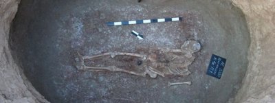На Херсонщине обнаружили могильник с вождем бронзового века