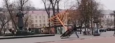 Israel condemned the Hanukkiah incident in Kyiv. Foreign Ministry responded to the statement