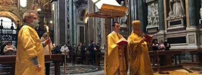 The Heavenly Hundred Heroes were commemorated at the Papal Basilica of Santa Maria Maggiore