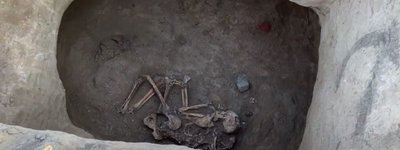 Серію поховань віком 4500 років знайдено у передмісті Дніпра