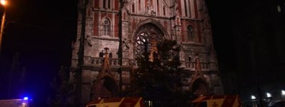 Украинские предприниматели за сутки собрали на восстановление костела святого Николая 18 миллионов гривен