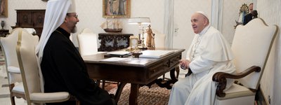 Patriarch Sviatoslav tells the Pope about the problems of Ukrainian society: war, oligarchs, and pandemics