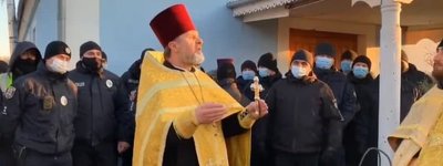 Parishioners of the UOC-MP attempted to seize a disputed church in Vinnytsia