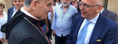 Patriarch of the Maronite Church celebrates the liturgy for peace in Ukraine