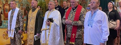 Священники, побывавшие в российском плену, провели совместный молебен в Одессе