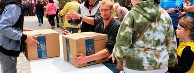 Украинские баптисты в сотрудничестве с ООН распространили 2 709 тонн продуктов