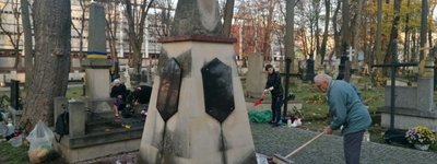 Українці провели прибирання могил воїнів УНР у Любліні