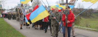 На Львівщині перепоховали останки воїнів УПА