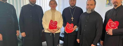 Миряни та священики Рівненської єпархії УПЦ МП здали кров для українських воїнів
