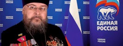 Collaborating priest of the UOC-MP runs for office on Putin's party ticket in Zaporizhia