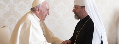 Зустріч Блаженнішого Святослава з Папою Франциском у Ватикані, 7 листопада 2022 року